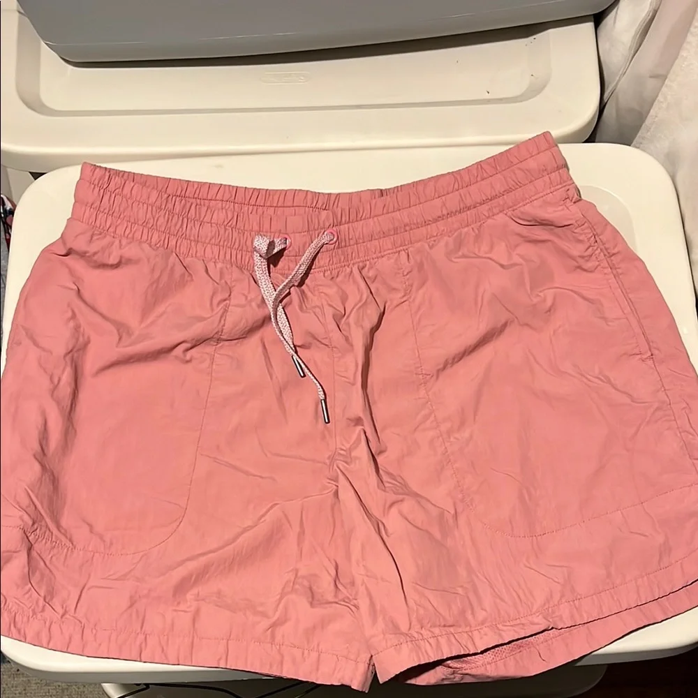 All in Motion Pink Athletic Shorts Quick-Dry Elastic Waist